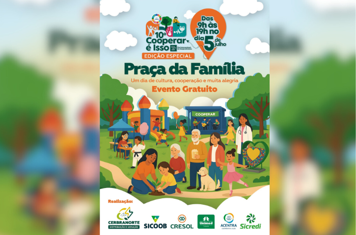 10º Cooperar é Isso será na Praça da Família