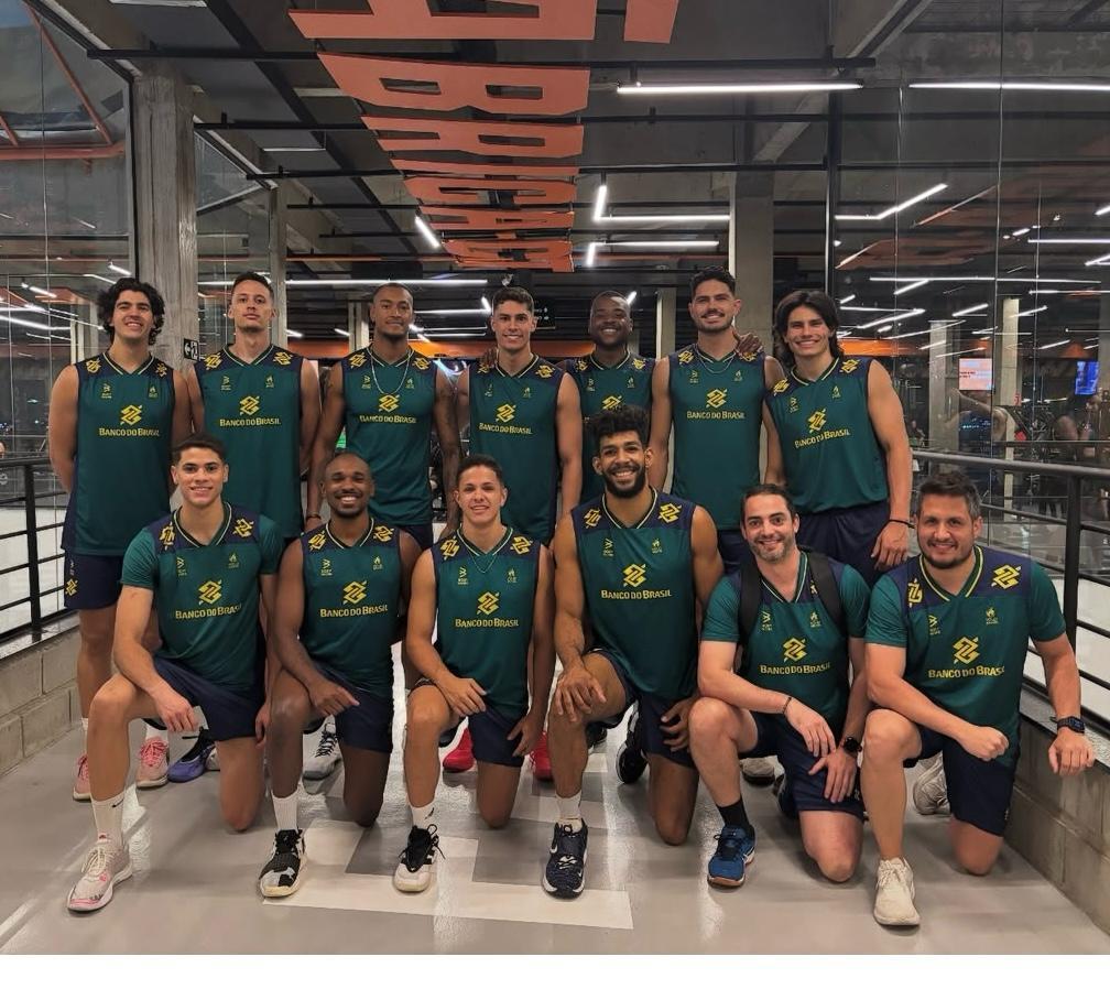 Amistosos de vôlei: Seleção Brasileira de Novos enfrenta a Coreia do Sul em amistosos no Sul de SC