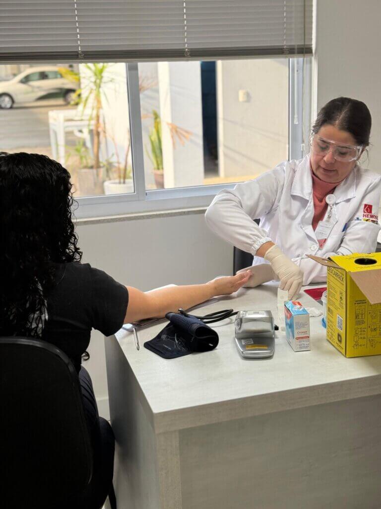 Cerbranorte realiza coleta de sangue e reforça compromisso com a saúde e a vida