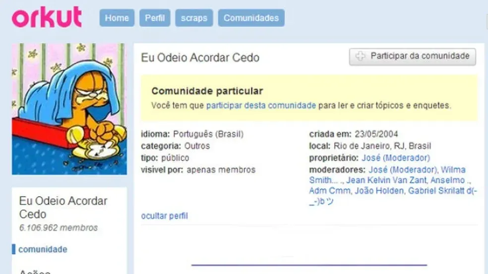 O Orkut vai voltar!