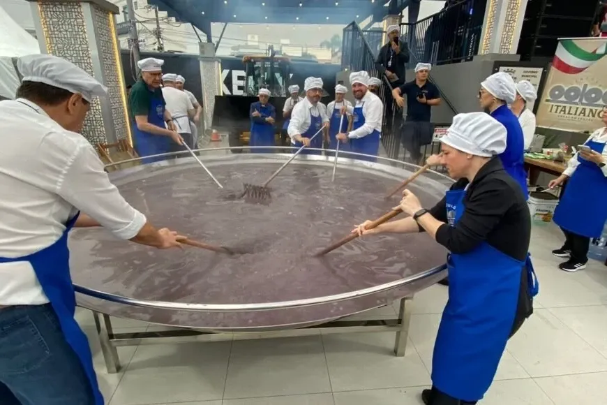 Minestra gigante será servida durante a CocalFest neste sábado