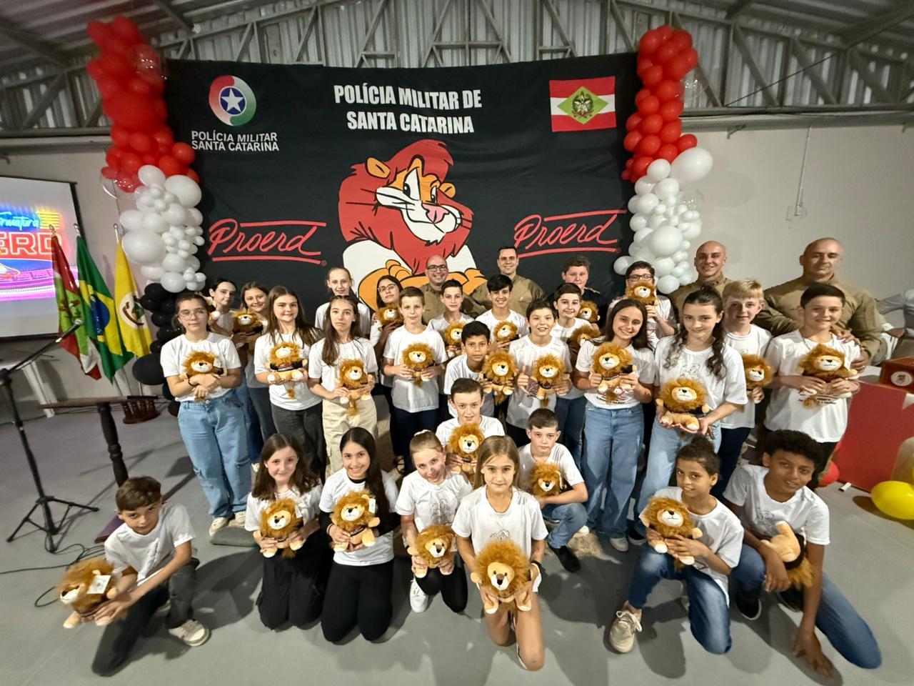 🎓 35º BPM forma 31 alunos no Proerd em Santa Rosa de Lima