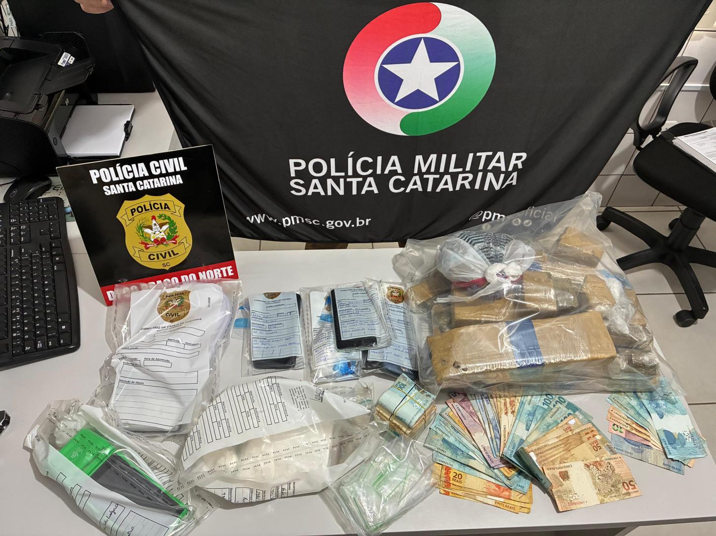 🚔 Ação Conjunta Desarticula Tráfico de Drogas no Vale de Braço do Norte