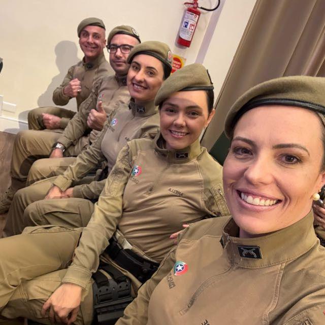 POLICIAIS DO 35º BPM PARTICIPAM DO 1º SEMINÁRIO ESTADUAL DA REDE CATARINA