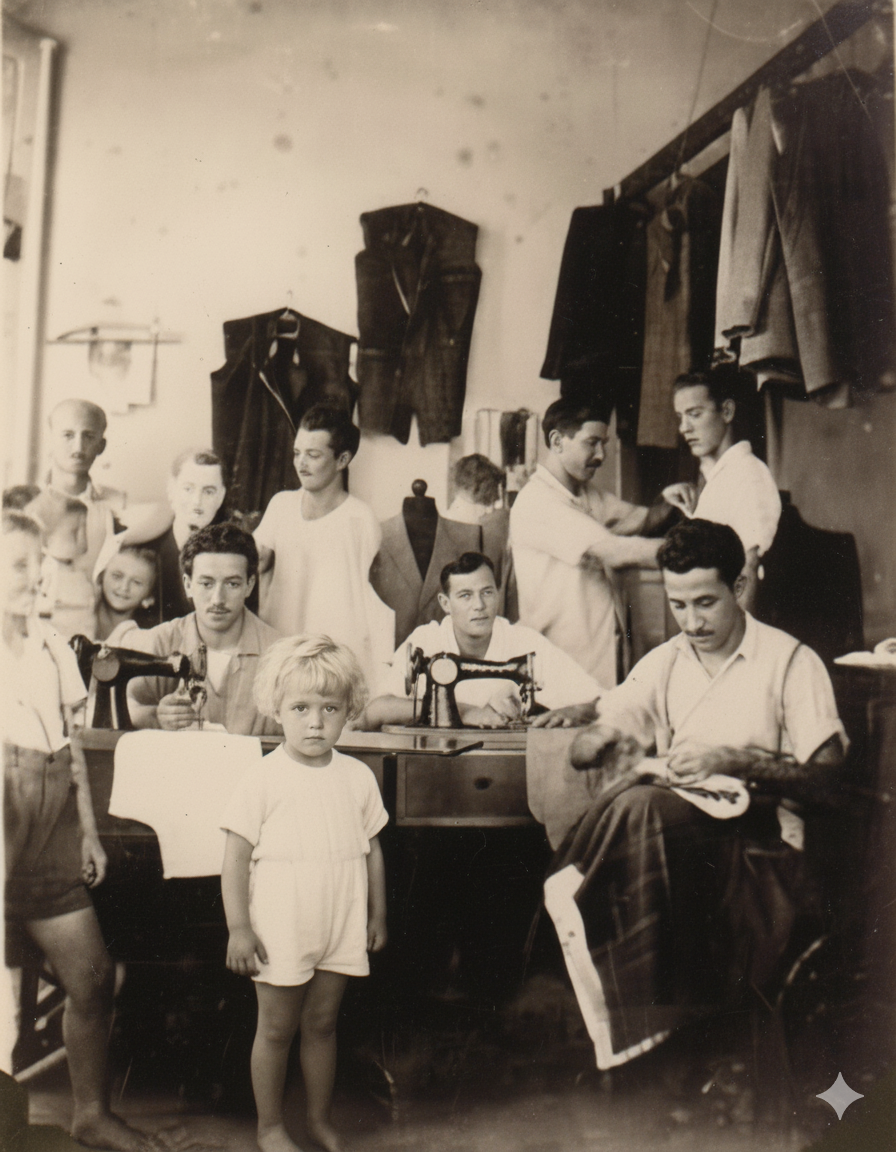 ✂️ Alfaiataria Estrela: um retrato da elegância e do trabalho em 1940