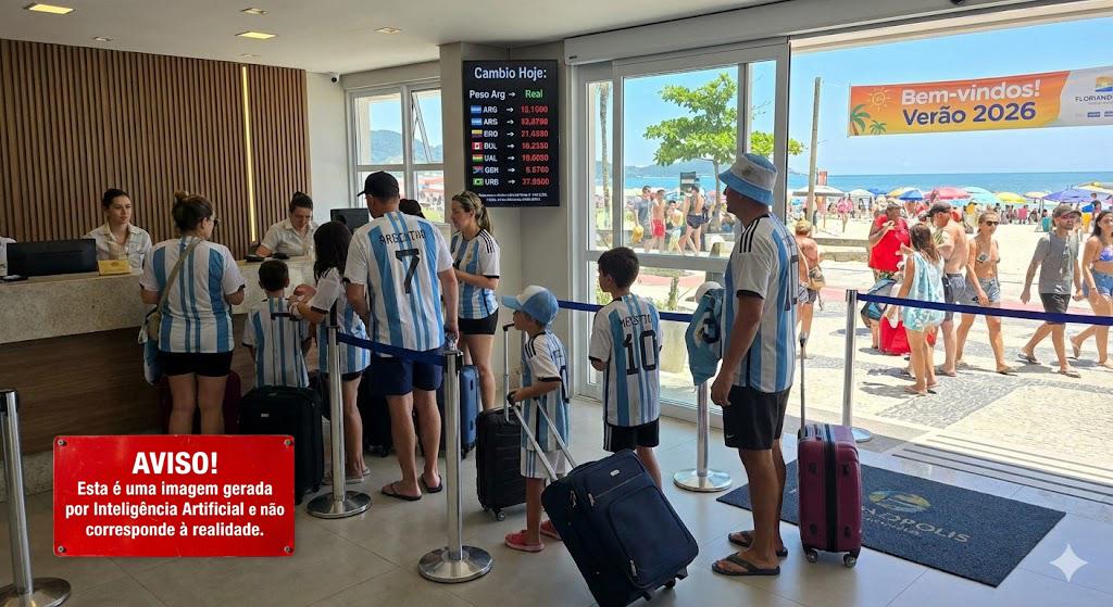 🇦🇷 Com dólar favorável, argentinos desembarcam em peso e geram déficit recorde no turismo vizinho