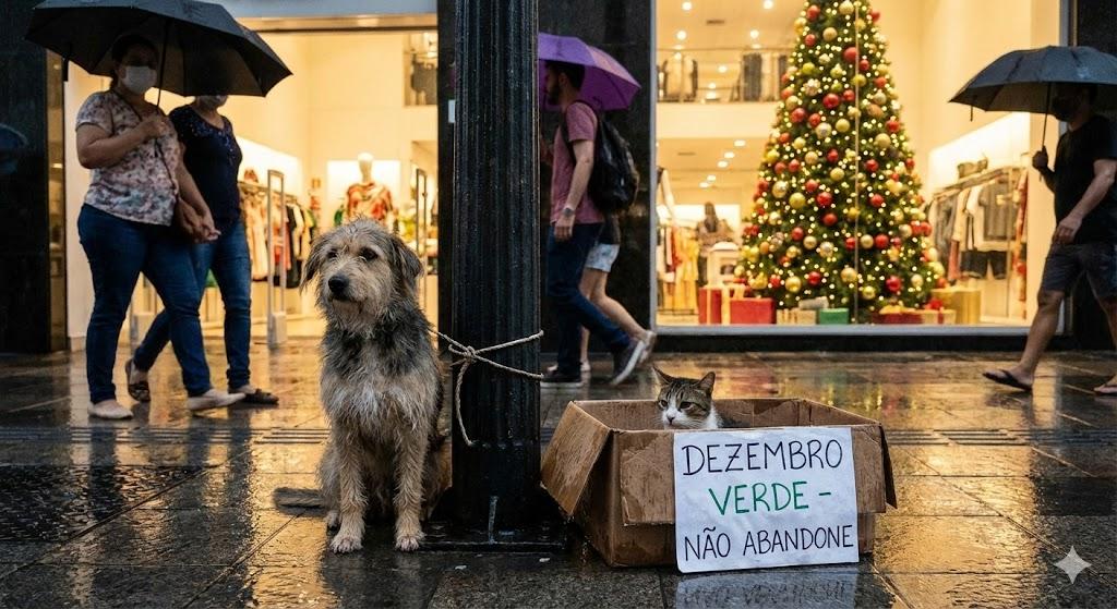 🟢 Dezembro Verde: MPSC reforça combate ao abandono de animais nas festas e férias
