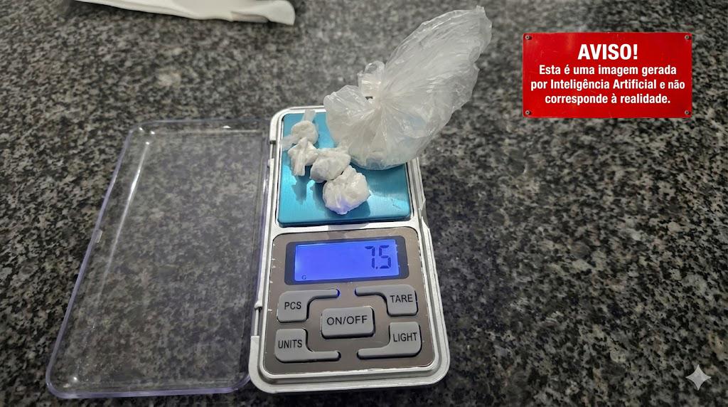 👮 Dupla é flagrada com cocaína embaixo do deck da orla no Centro