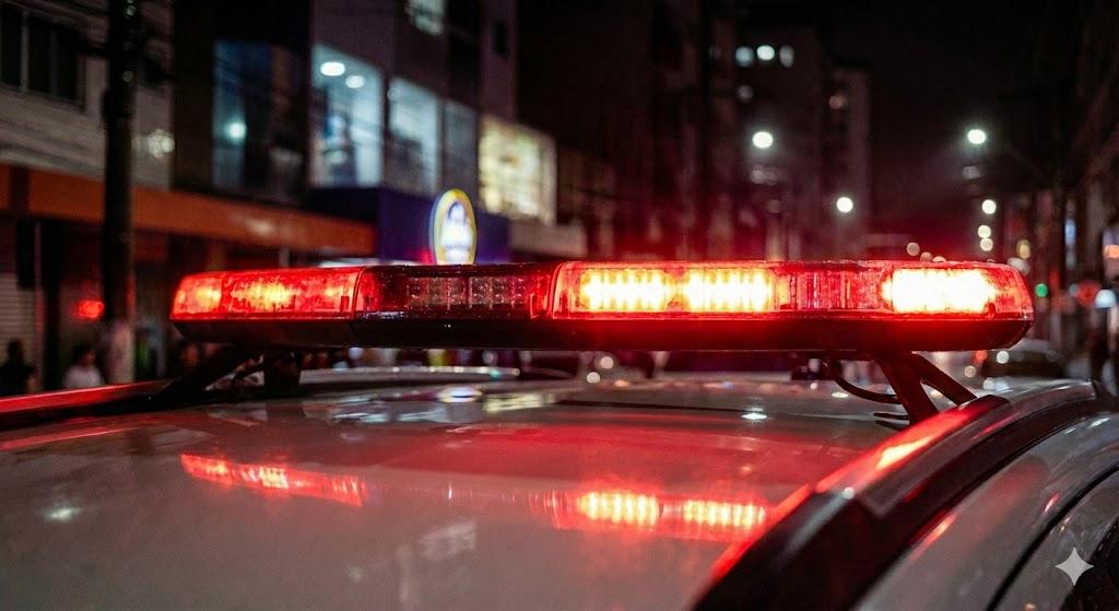 🚔 Homem procurado por roubo e tráfico é preso no Centro de Jaguaruna