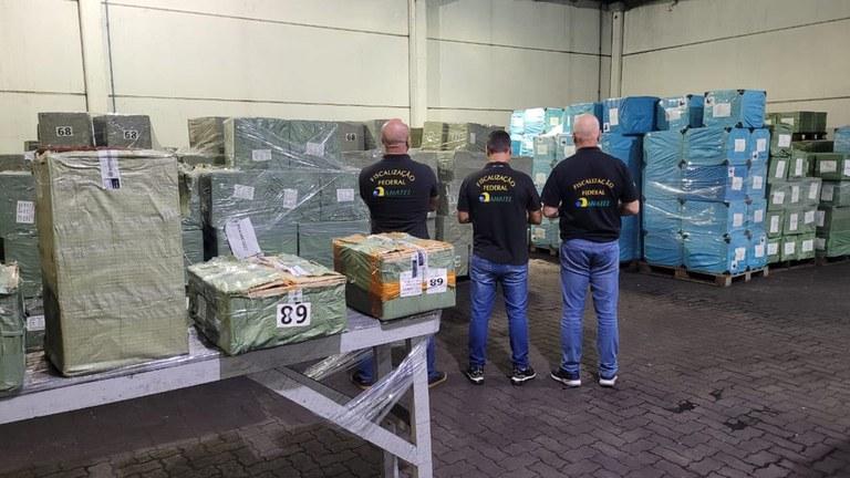 📦 Megaoperação da Receita e Anatel retém meio milhão de itens irregulares