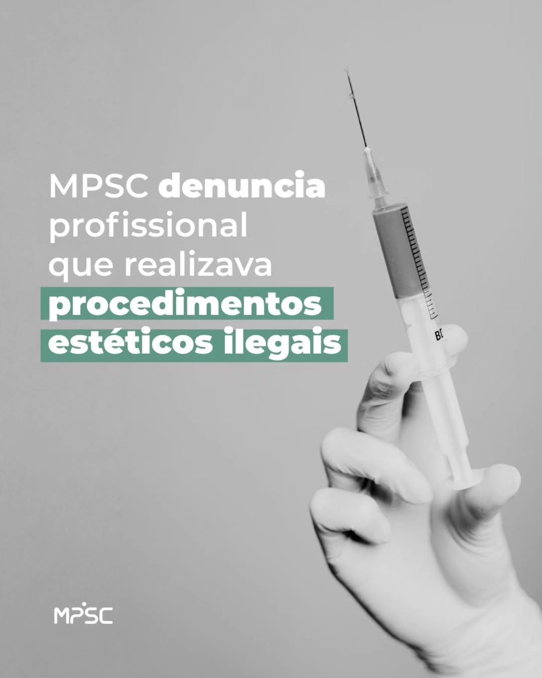 ⚖️ MPSC denuncia falsa esteticista por lesão corporal gravíssima em Jaraguá do Sul
