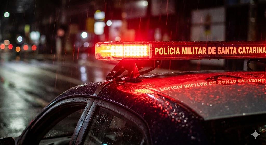 🚔 PM prende mulher com mandado ativo por furto no Centro de Garopaba