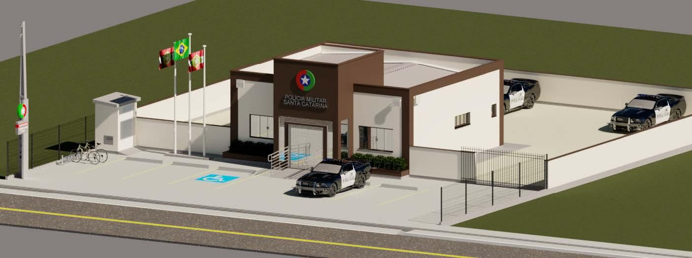 🏢 Prefeito Paulo Lorenzetti confirma construção de quartel padrão da PM em São Ludgero