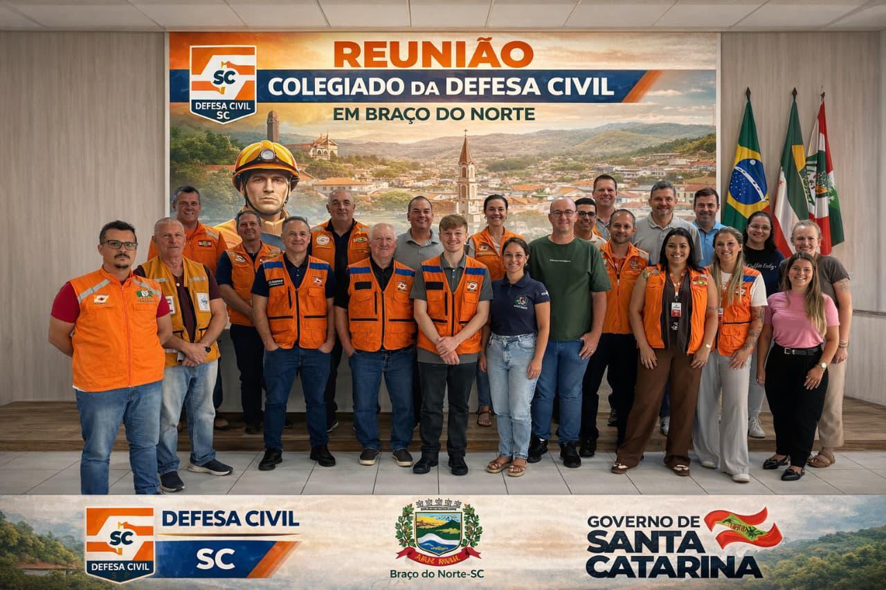 🚨 Braço do Norte participa de simulado recorde de gestão de desastres em SC