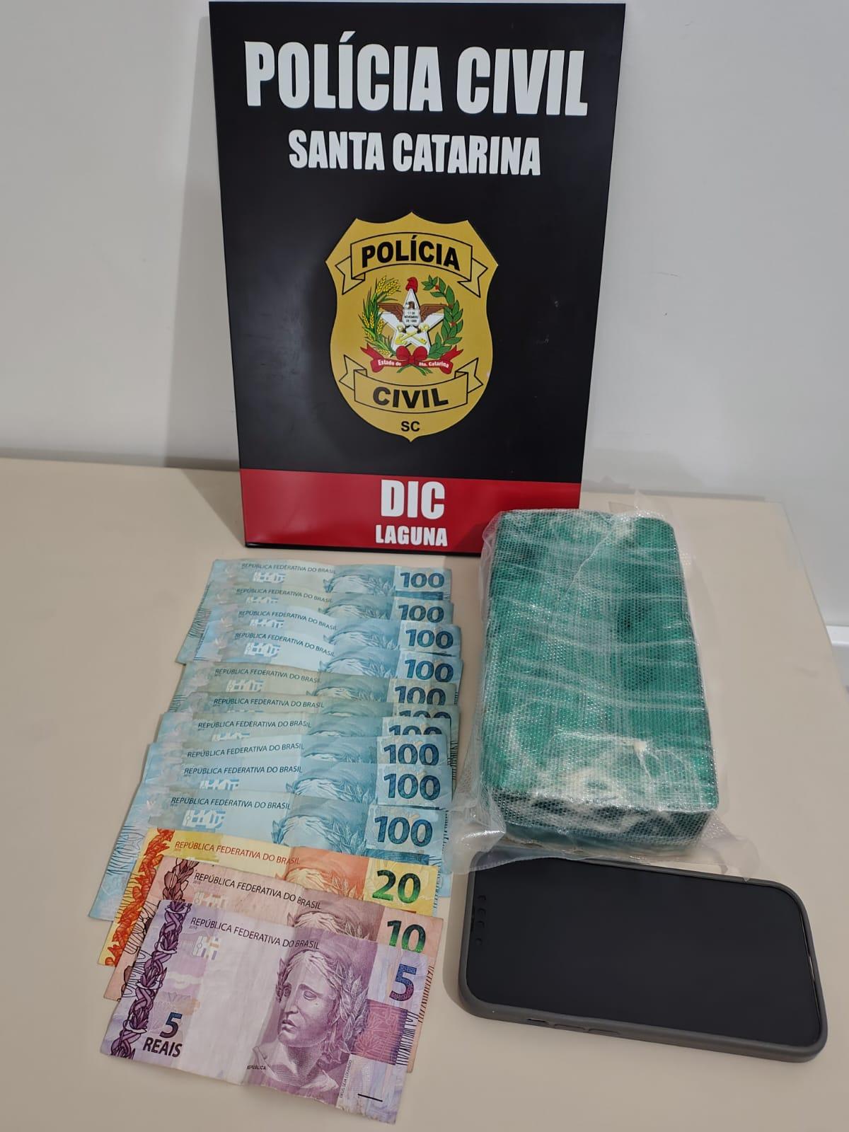 🚨 DIC de Laguna intercepta carga de crack destinada ao abastecimento do Carnaval