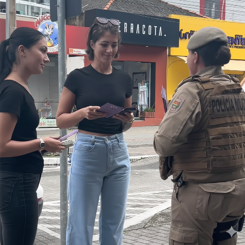 🚨PMSC intensifica combate à violência doméstica com a Operação Mulheres