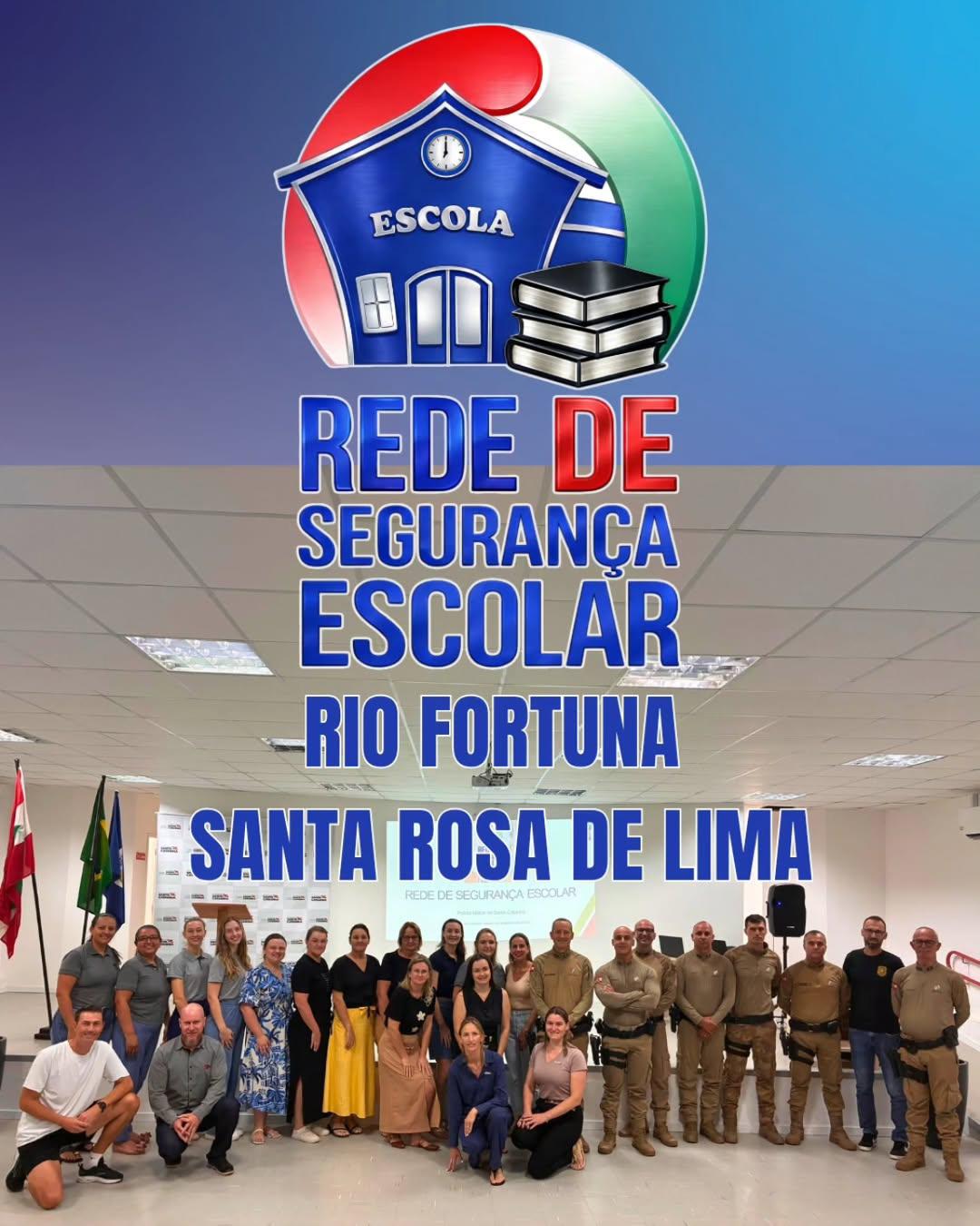 👮 PM reúne dirigentes de Rio Fortuna e Santa Rosa de Lima