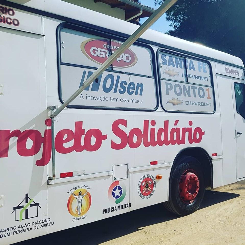 🚐 Projeto Amor sobre Rodas promove mutirão de saúde e lazer em Braço do Norte