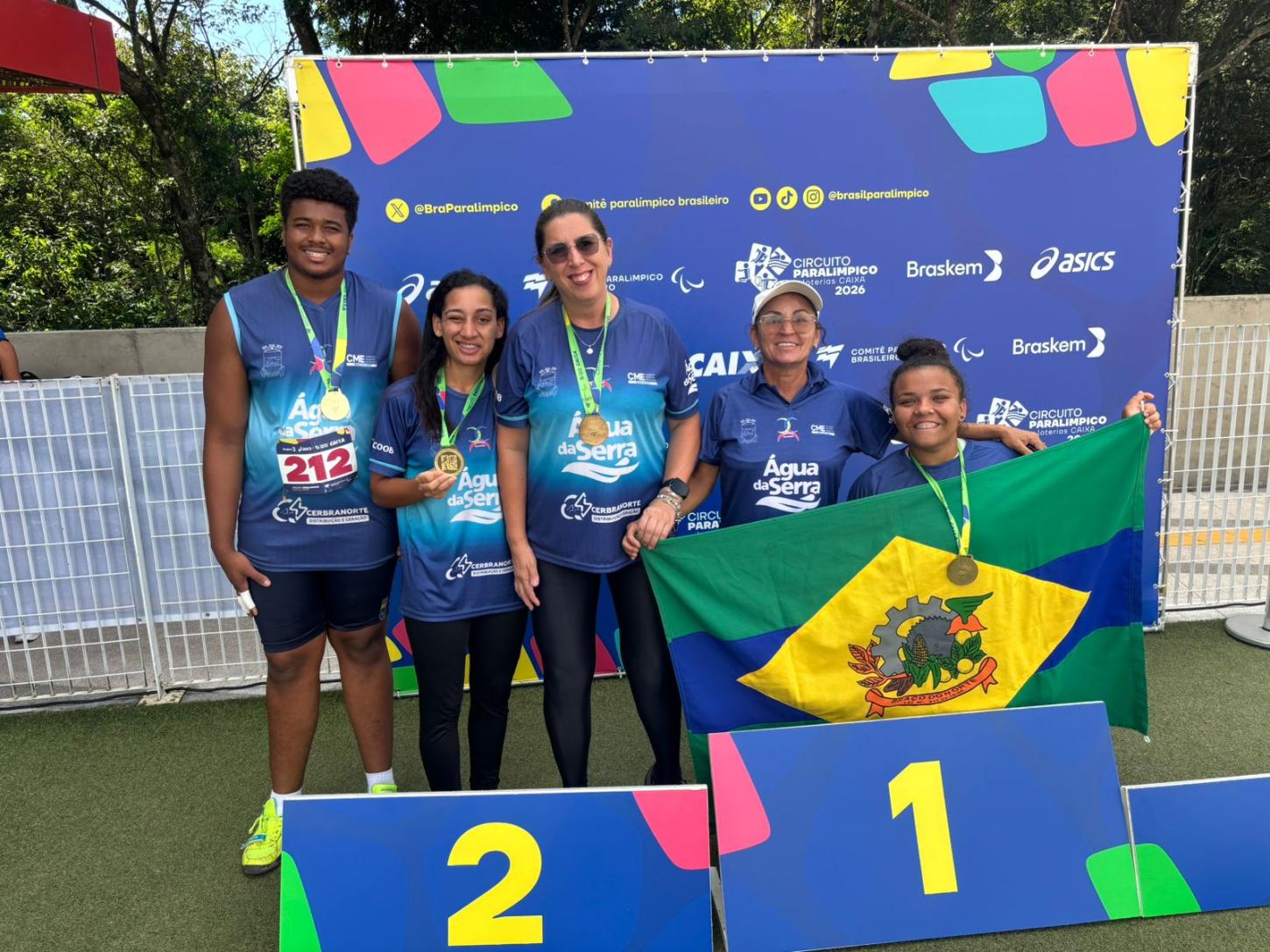 🥇 Atletas de Braço do Norte brilham com ouros e recorde em campeonato nacional