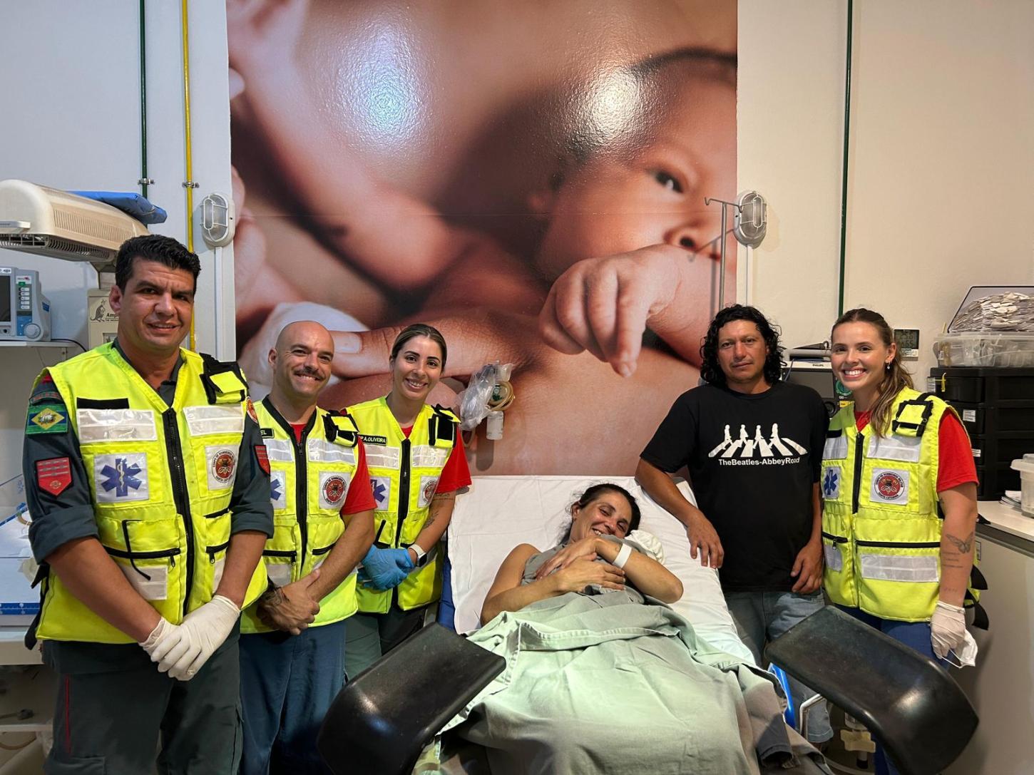 👶 Bombeiros de Braço do Norte auxiliam gestante em trabalho de parto