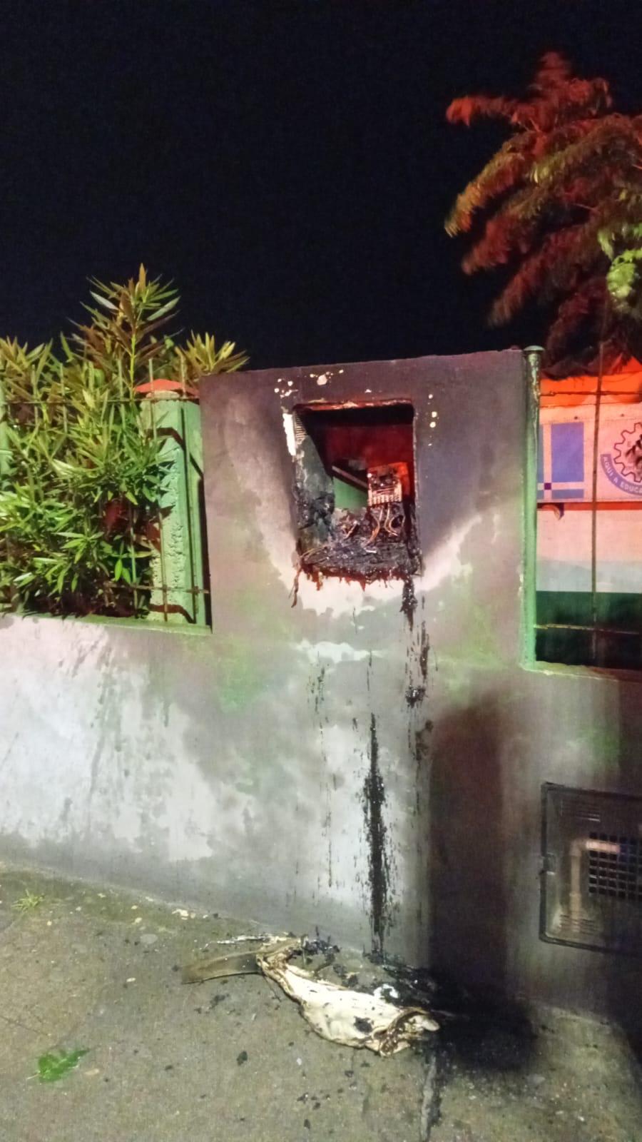 ⚡ Incêndio atinge medidor de energia de colégio em Imbituba