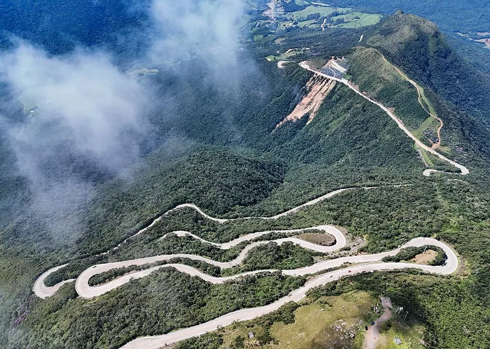 ⛰️ Lado catarinense da Serra da Rocinha é inaugurado oficialmente na BR-285