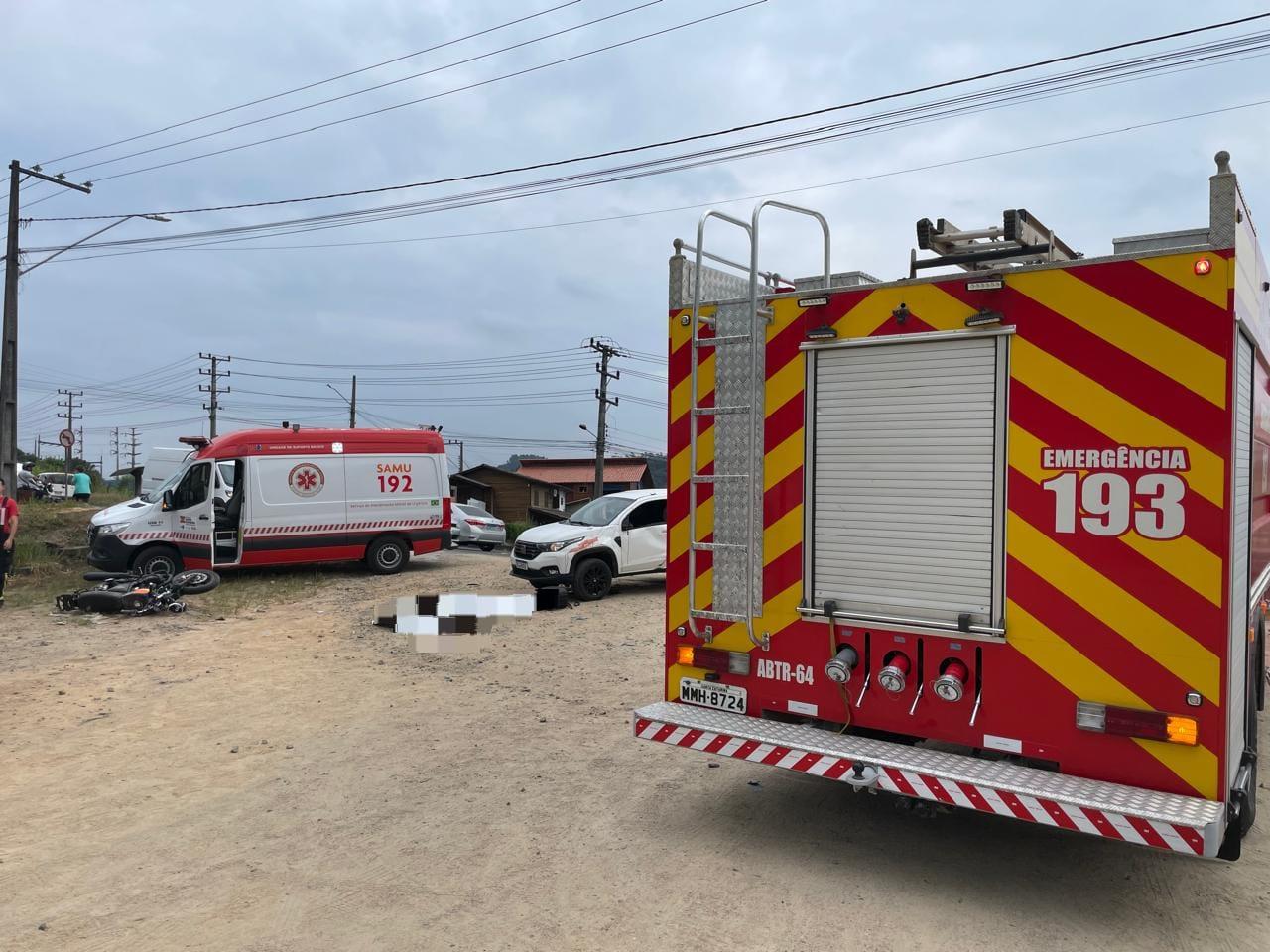 🏍️ Motociclista morre após colisão com carro na SC-108, em Orleans