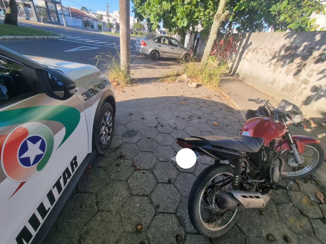 🚔 PM recupera em Imbituba motocicleta furtada no Arroio do Silva