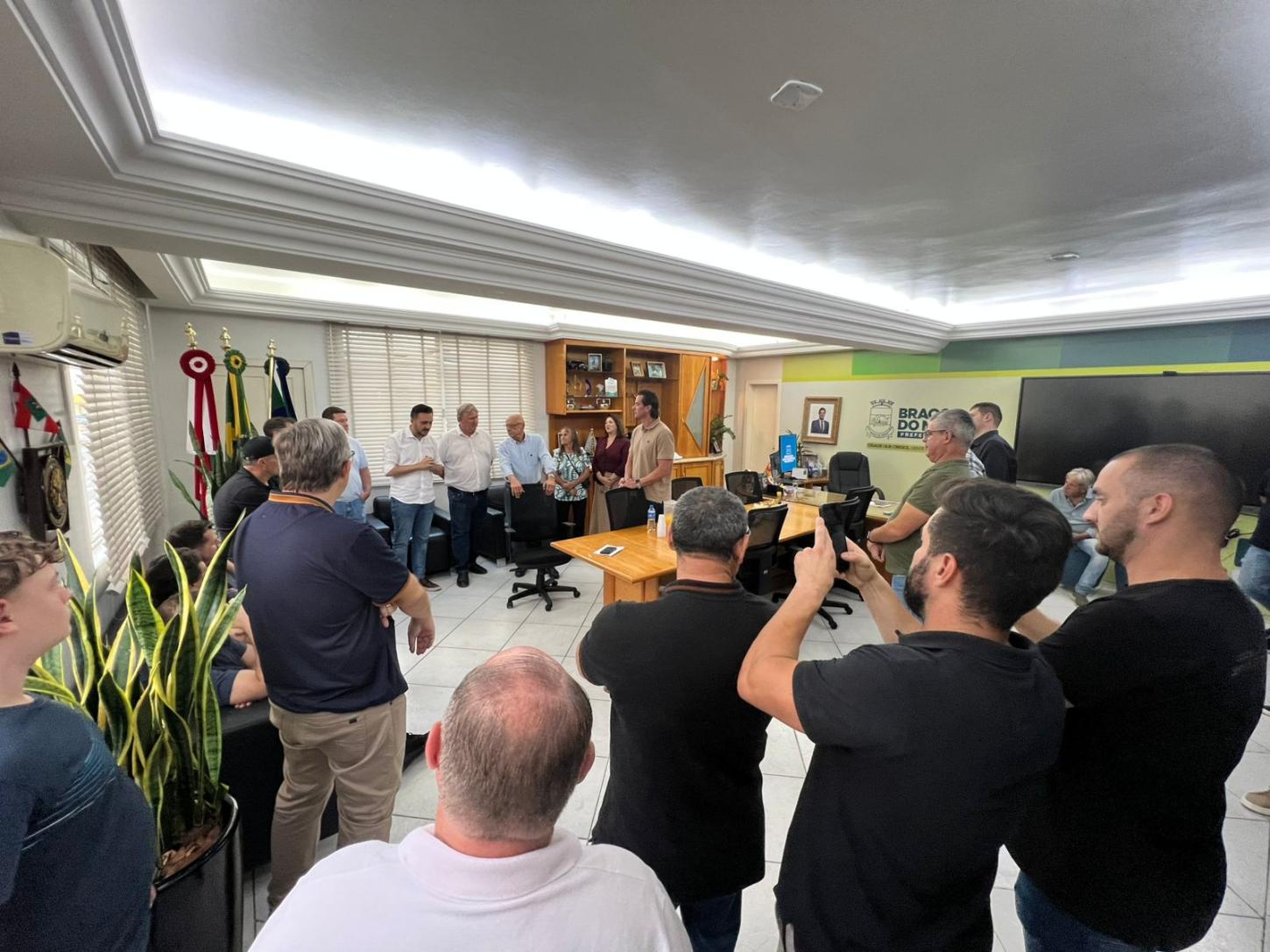 🤝 Senador Esperidião Amin visita Braço do Norte e destaca repasse de R$ 698 mil