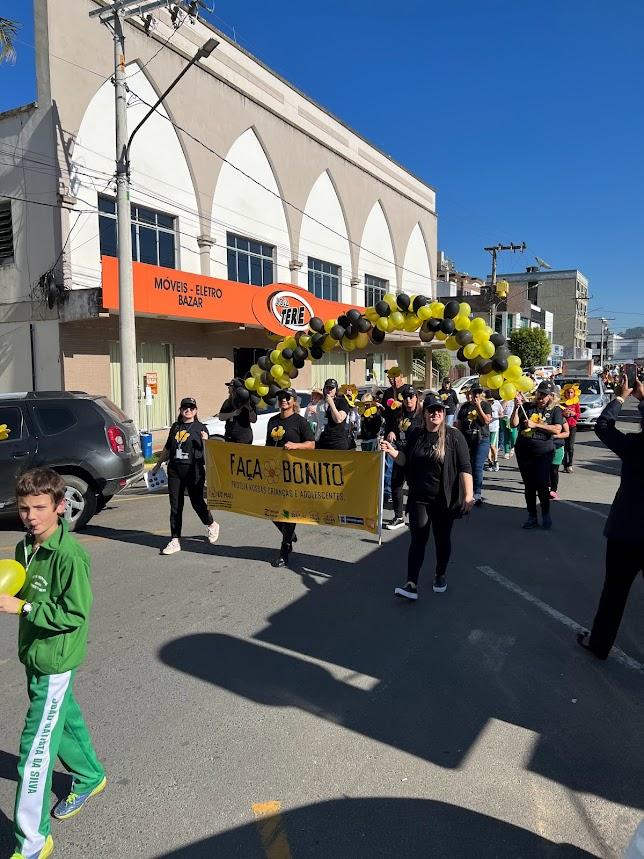 📢 Braço do Norte promove caminhada e ações do Maio Laranja contra o abuso infantil