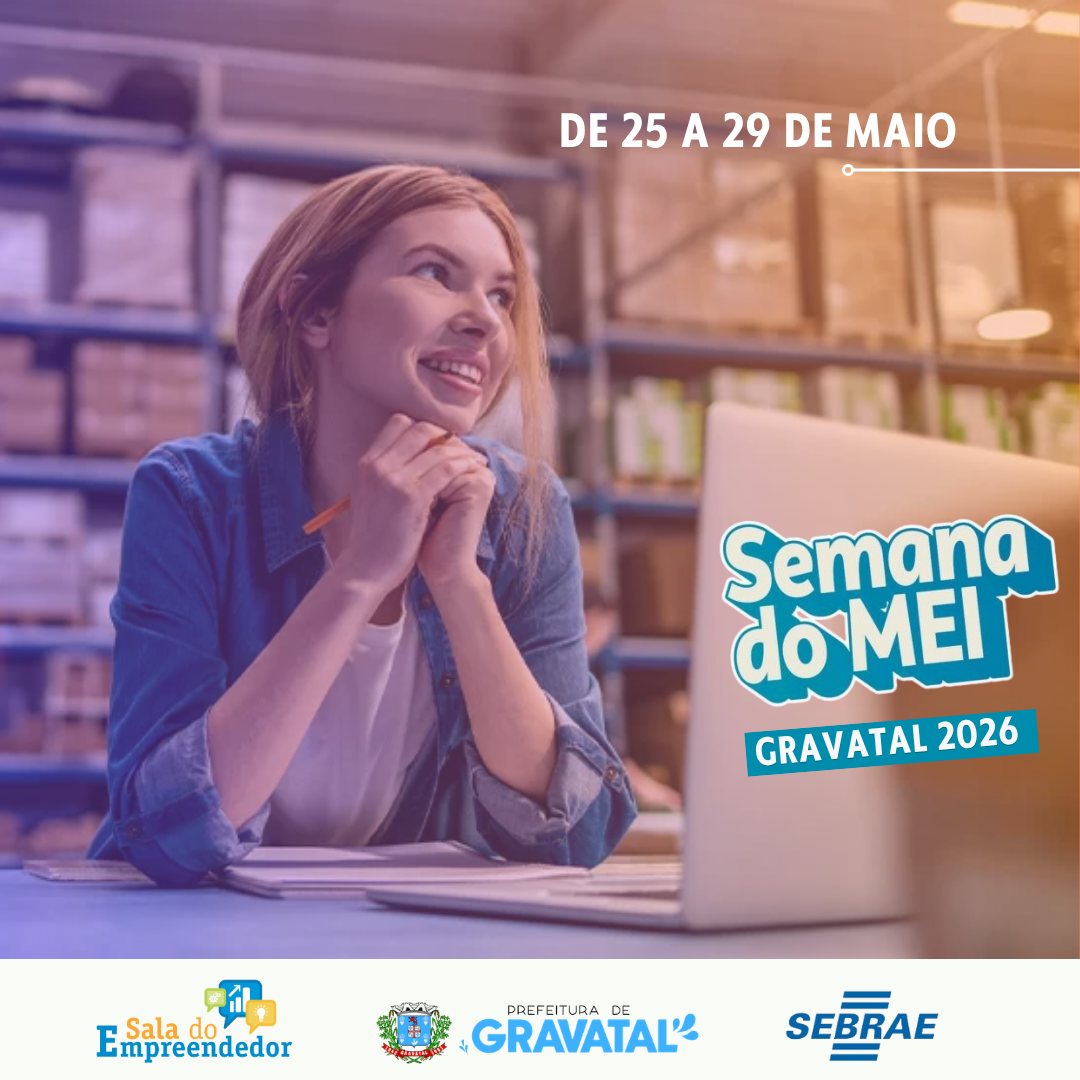 Gravatal terá programação gratuita na Semana do MEI 2026 com foco em gestão