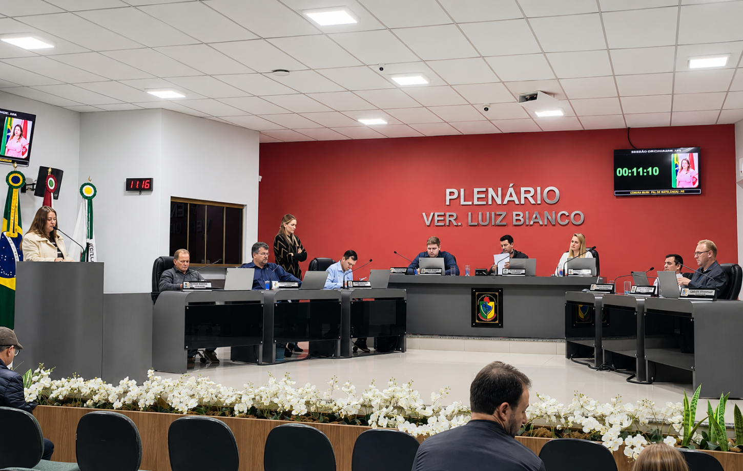 🗣️ Aniversário do município e pedidos de iluminação marcam sessão da Câmara de São Ludgero