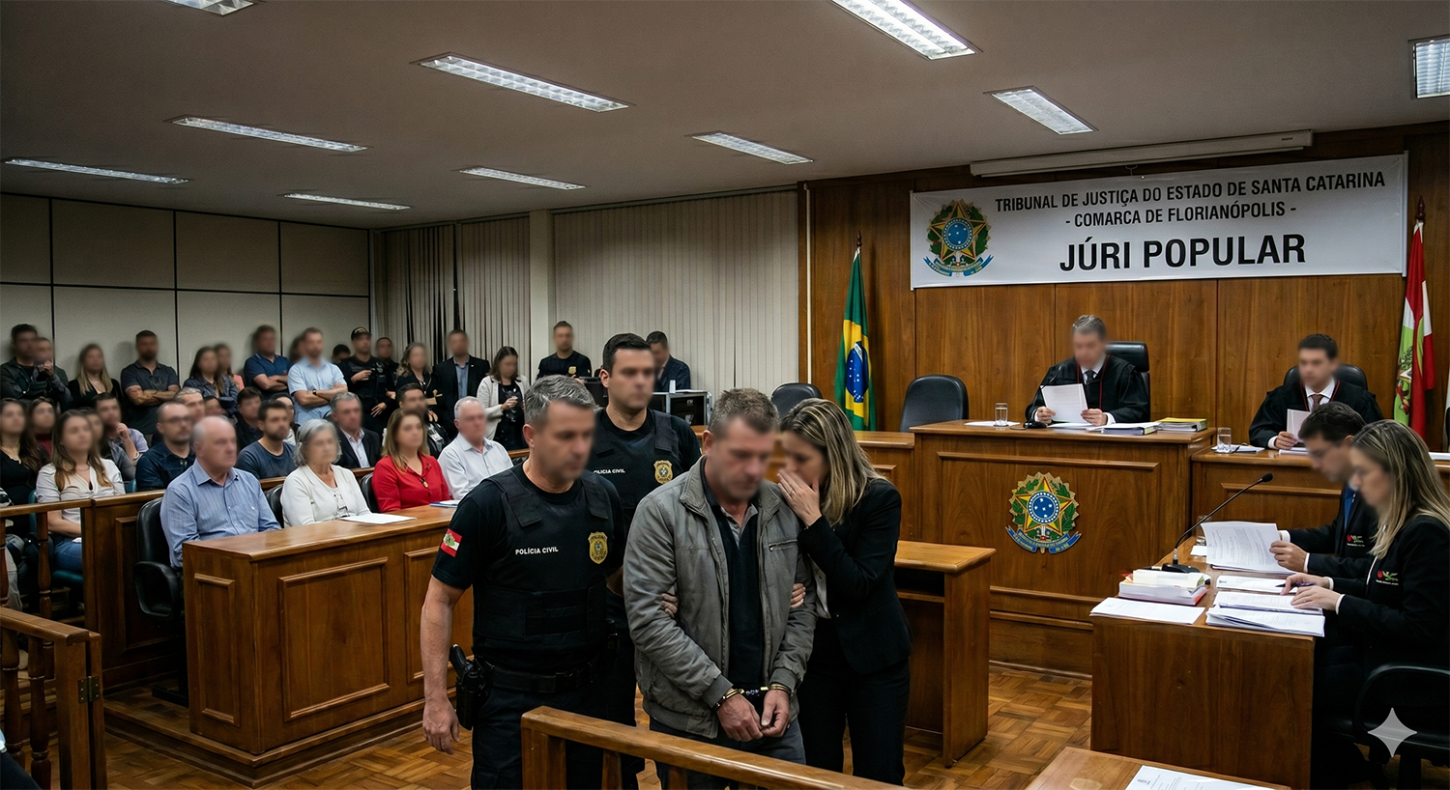 📰 Após 26 anos do crime e 22 anos foragido, homem é condenado a 28 anos de prisão na Capital