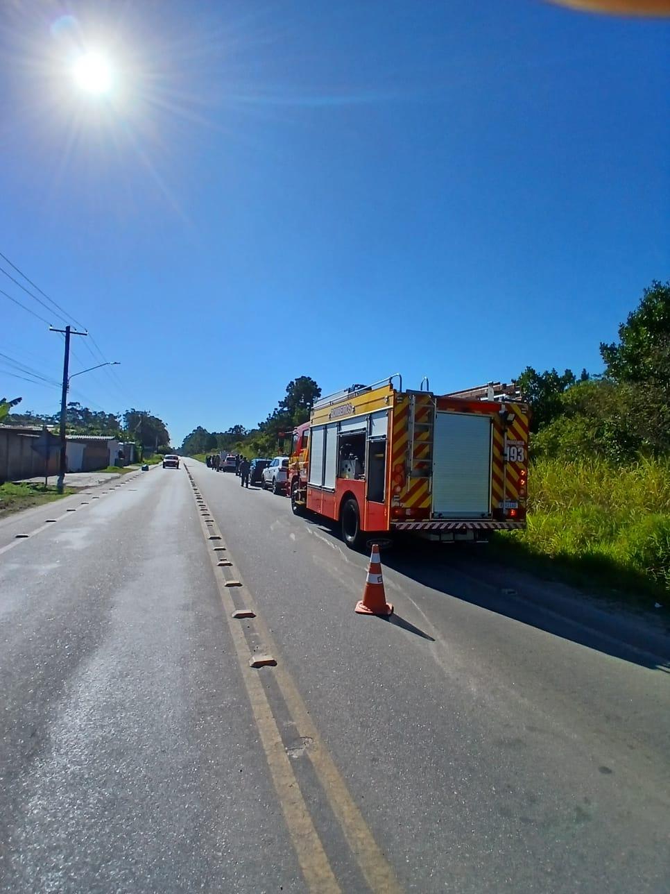 🚒 Bombeiros resgatam corpo localizado em córrego no Sul do Estado