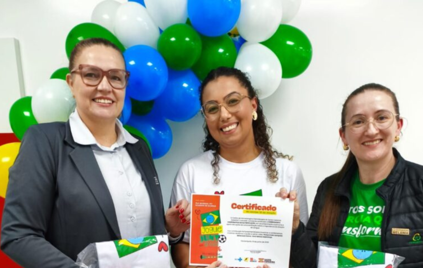 🏆 Cerbranorte recebe certificado “Camisa 10 da Doação” do Hemosc por mobilização solidária