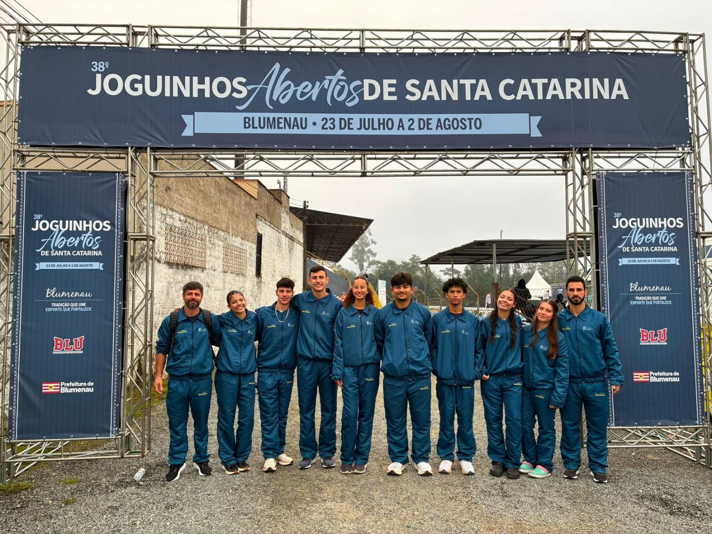 Atletas de Braço do Norte garantem ouros e quebram recorde estadual nos Joguinhos Abertos de SC