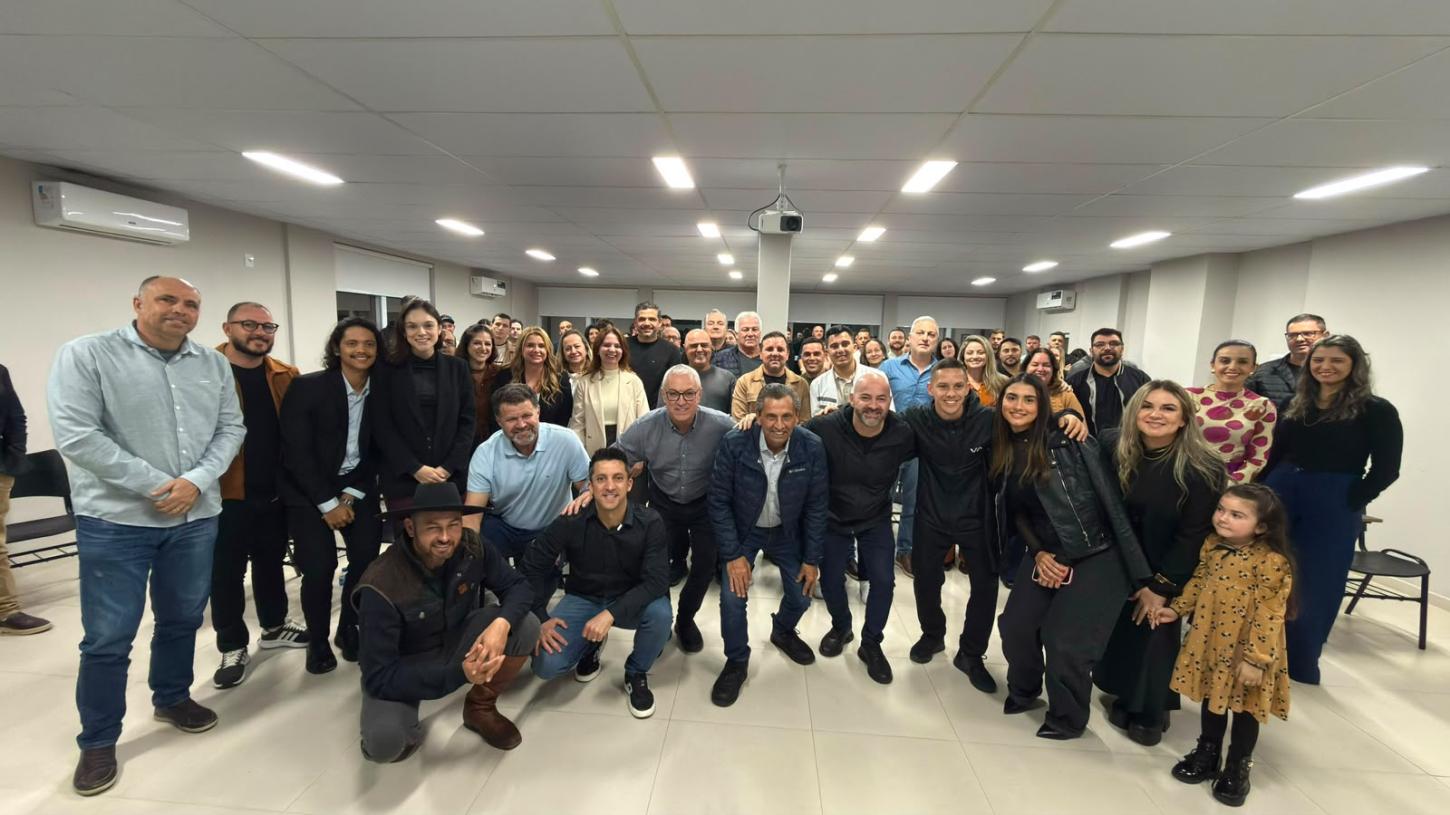 Beto Kuerten Marcelino e Julio Garcia demonstram força e unidade em encontro com lideranças de Tubarão