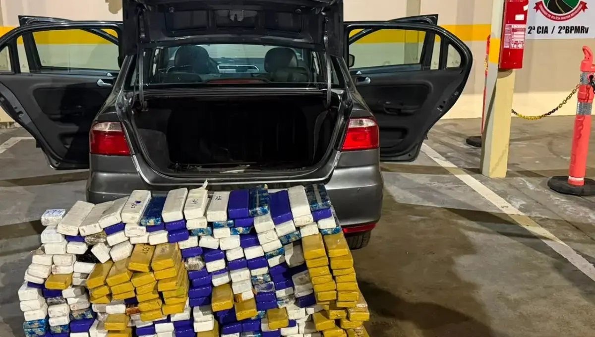 Casal é preso com mais de 227 kg de maconha no porta-malas na SC-114, em Painel