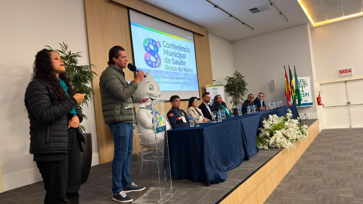 👥 Com mais de 200 participantes, Braço do Norte aprova 56 propostas na 8ª Conferência Municipal de Saúde