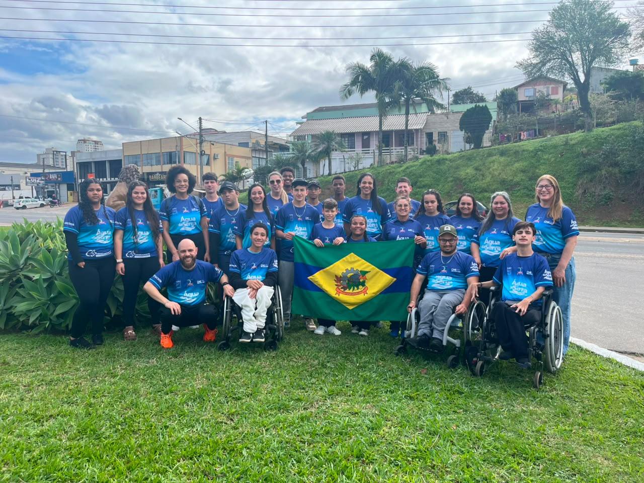 DME Braço do Norte conquista 36 medalhas e recorde no Meeting Paralímpico