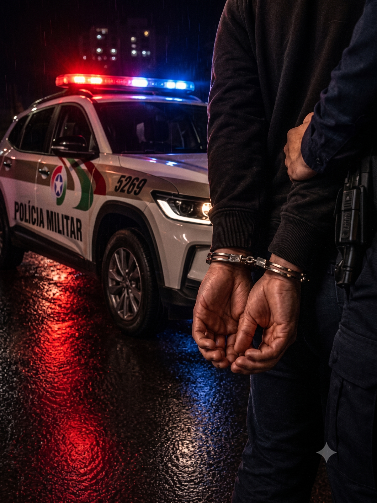 Homem é preso suspeito de assaltar vítima com faca em banheiro do Terminal Urbano