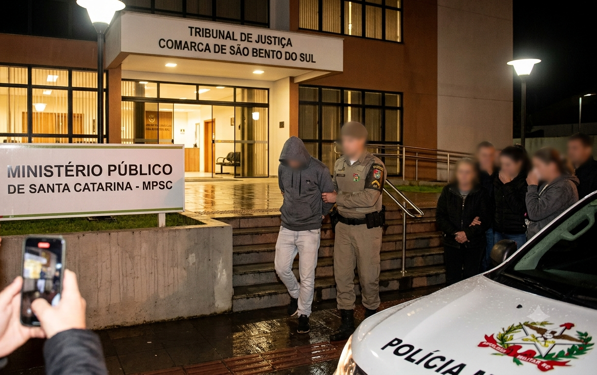 Homem que matou o próprio pai com halter é condenado a 14 anos de prisão em São Bento do Sul