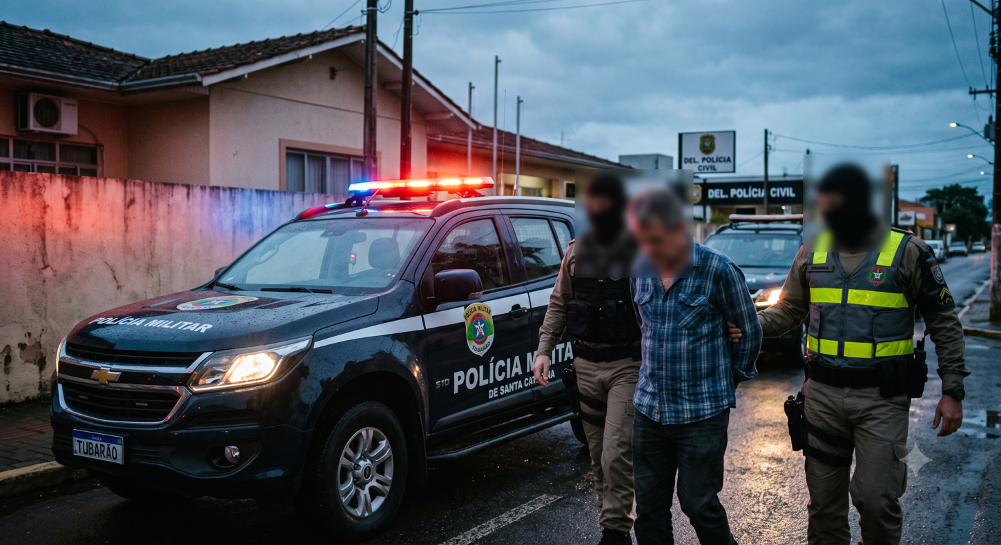 PM cumpre cinco mandados de prisão na Região Sul de Santa Catarina