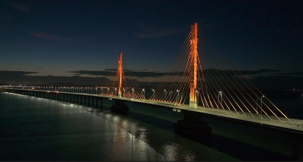Ponte Anita Garibaldi segue sob monitoramento e opera com tráfego parcial na BR-101