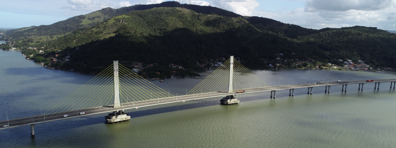 Ponte Anita Garibaldi terá tráfego liberado em meia pista por sentido a partir deste domingo (20)