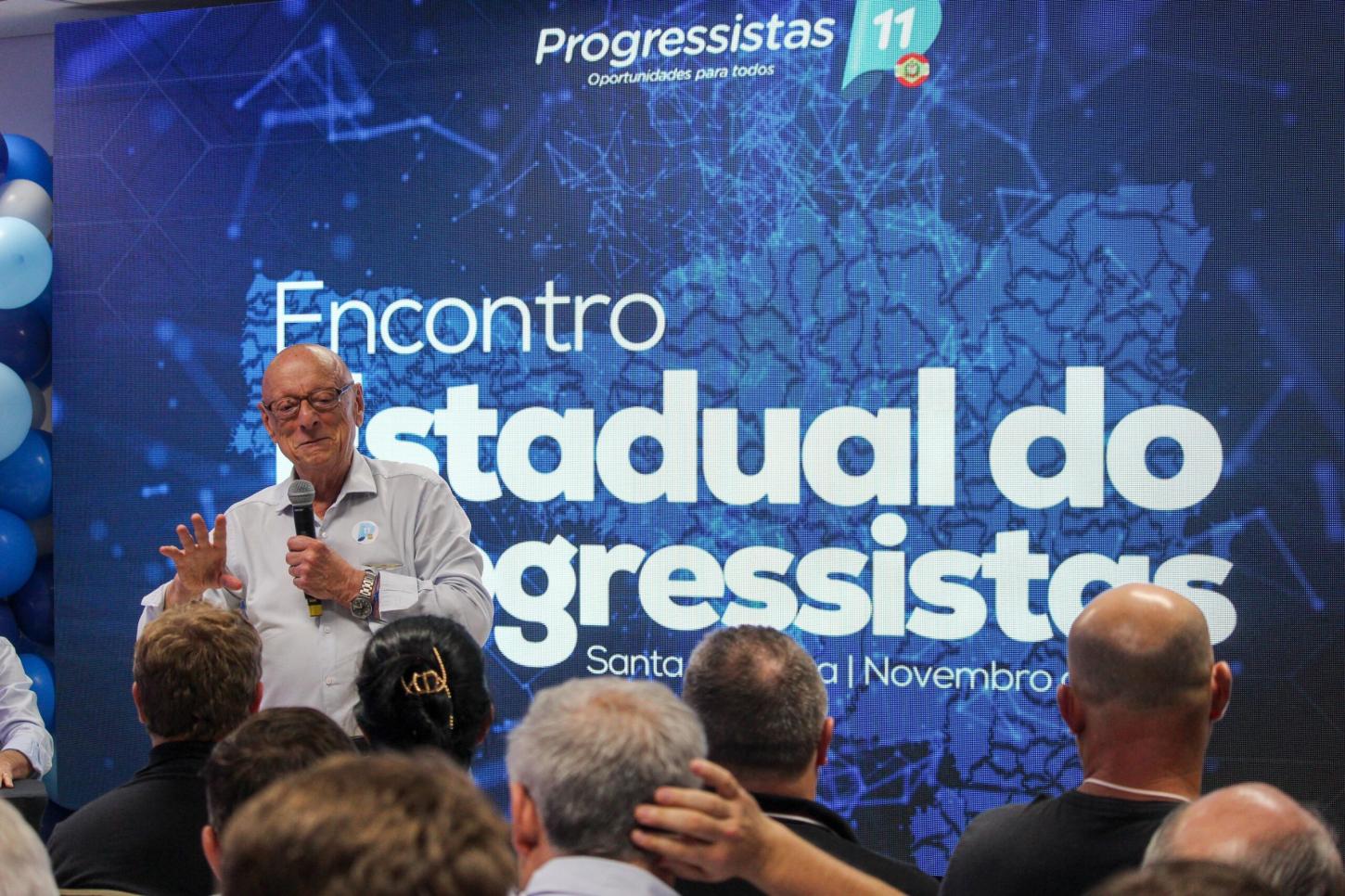 Progressistas de SC antecipa convenção estadual e confirma Esperidião Amin ao Senado