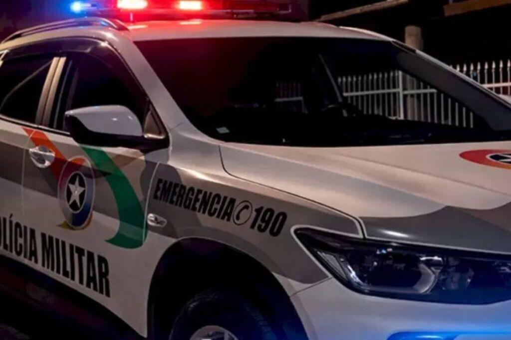Suspeito de furto é preso com drogas, munições e TV de 65 polegadas em Otacílio Costa