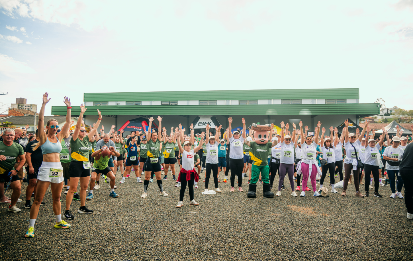 1ª Corrida Cerbranorte reúne cerca de 800 participantes e marca a história do esporte em Braço do Norte