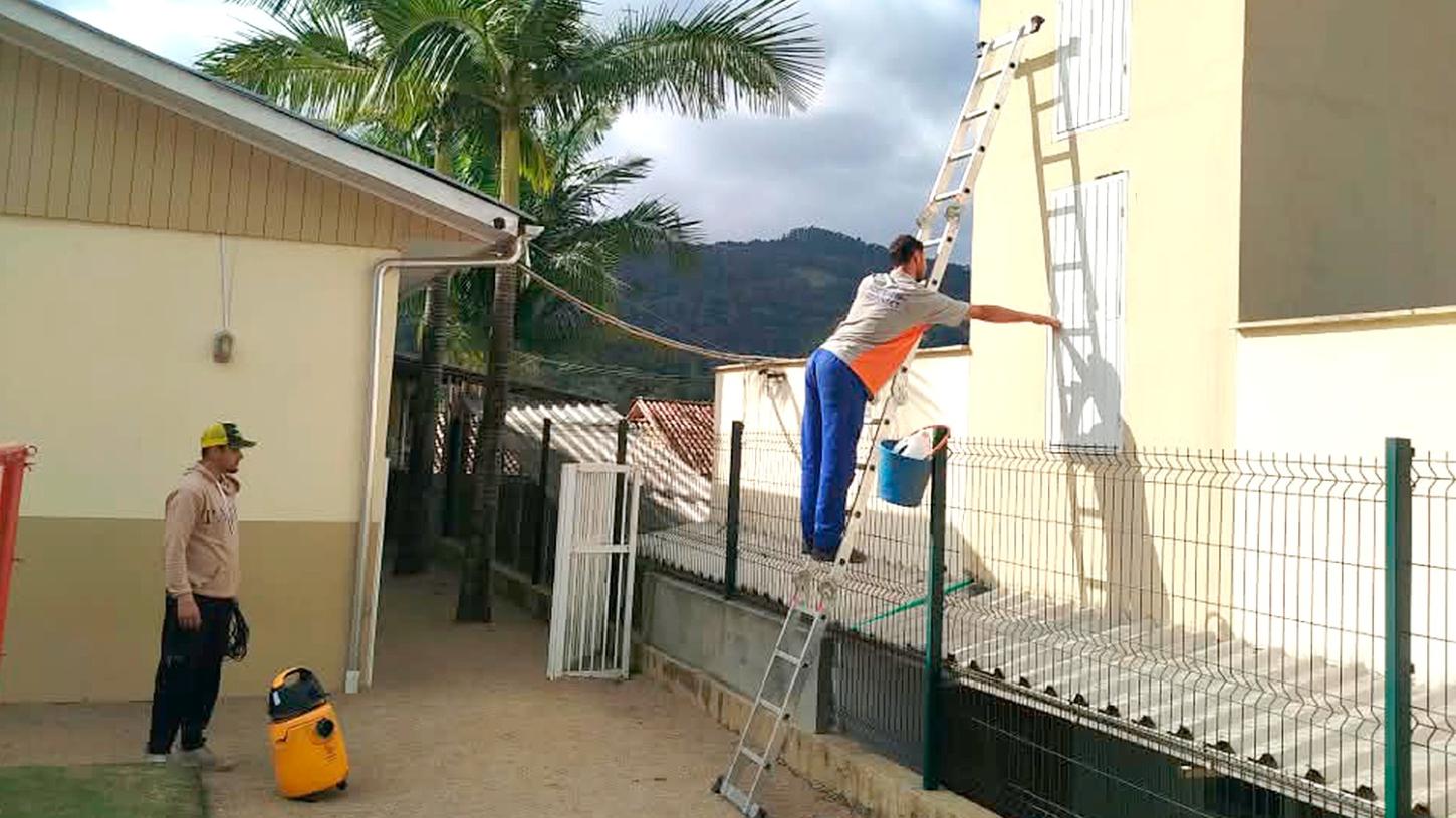 Educação de São Ludgero intensifica obras e manutenções em unidades escolares