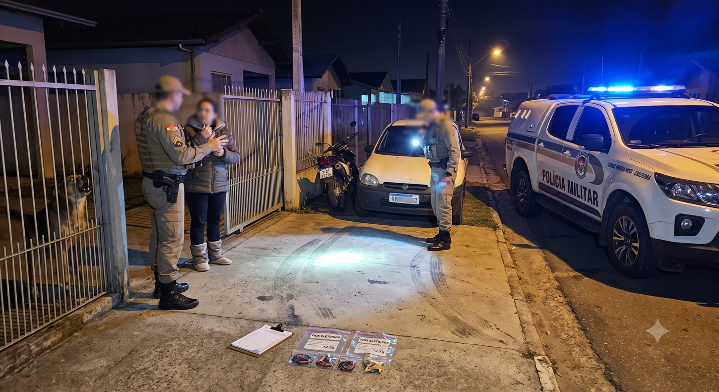 Fim de semana registra série de furtos e prisões no Sul de Santa Catarina